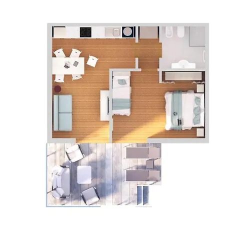 The Chic Lino Delle Fate Eco 2 Bungalow Sleeps 5